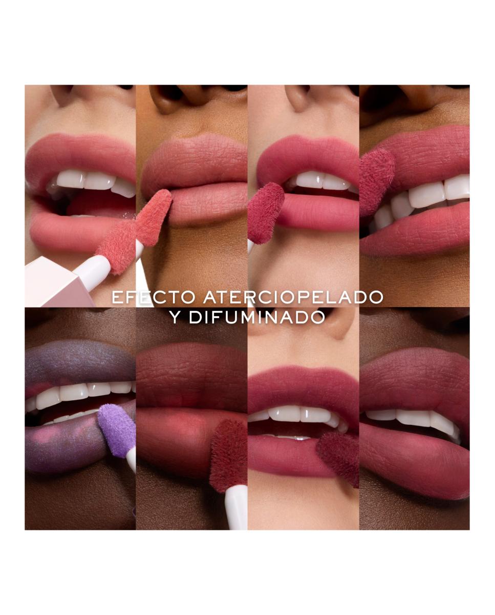Imagen 7 de Crema labial Lip Idôle CuddleBlur Matte Velvet Lancôme - Berry Bisou Berry Bisou
