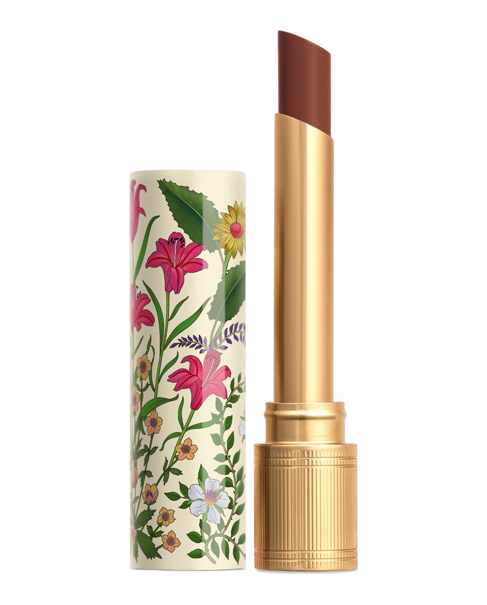 Imagen 0 de Barra de Labios Flora Intense Rouge De Beauté Brillant Edición Limitada - 122 - Eliza Ginger Gucci