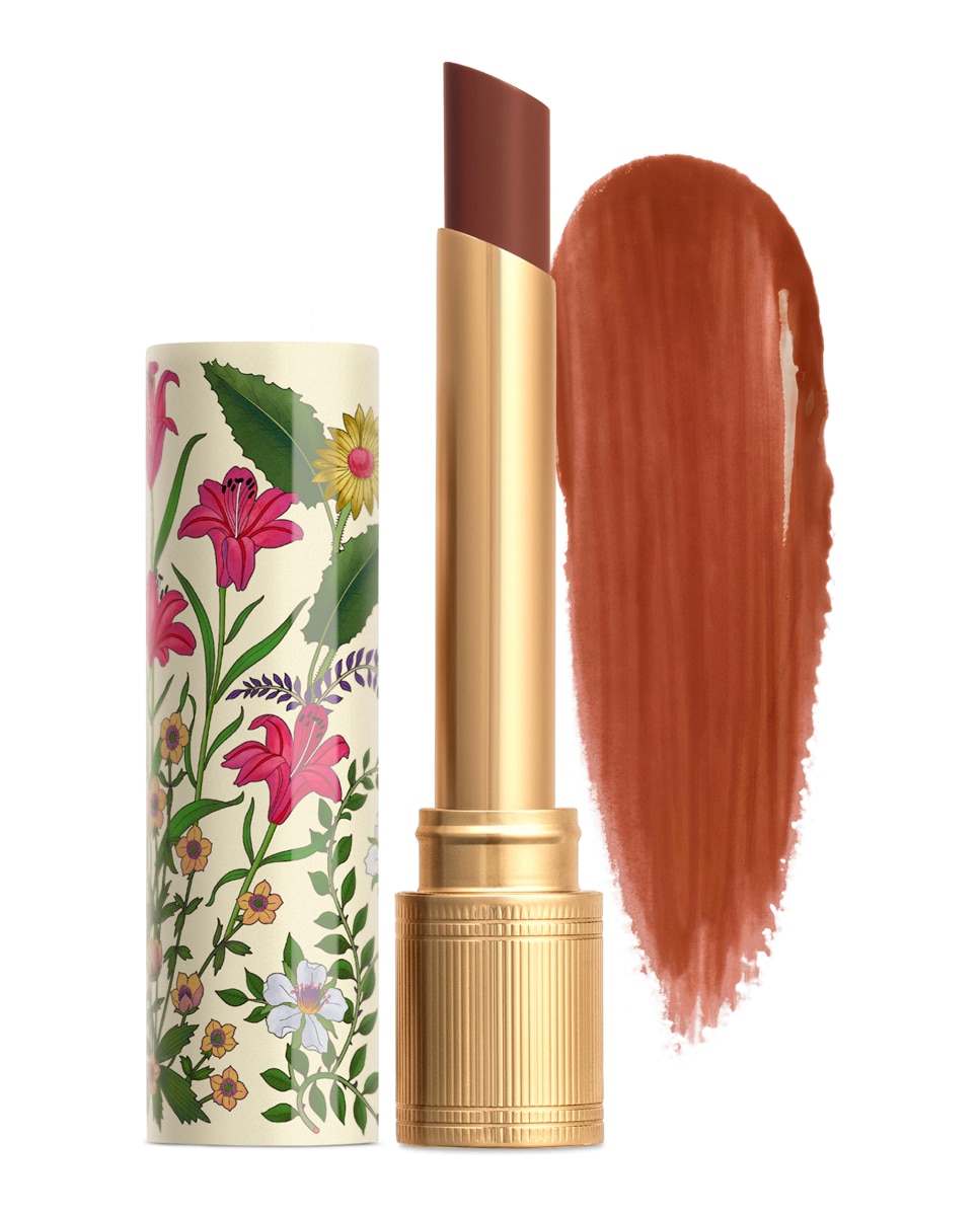 Barra de Labios Flora Intense Rouge De Beauté Brillant Edición Limitada - 122 - Eliza Ginger Gucci 2