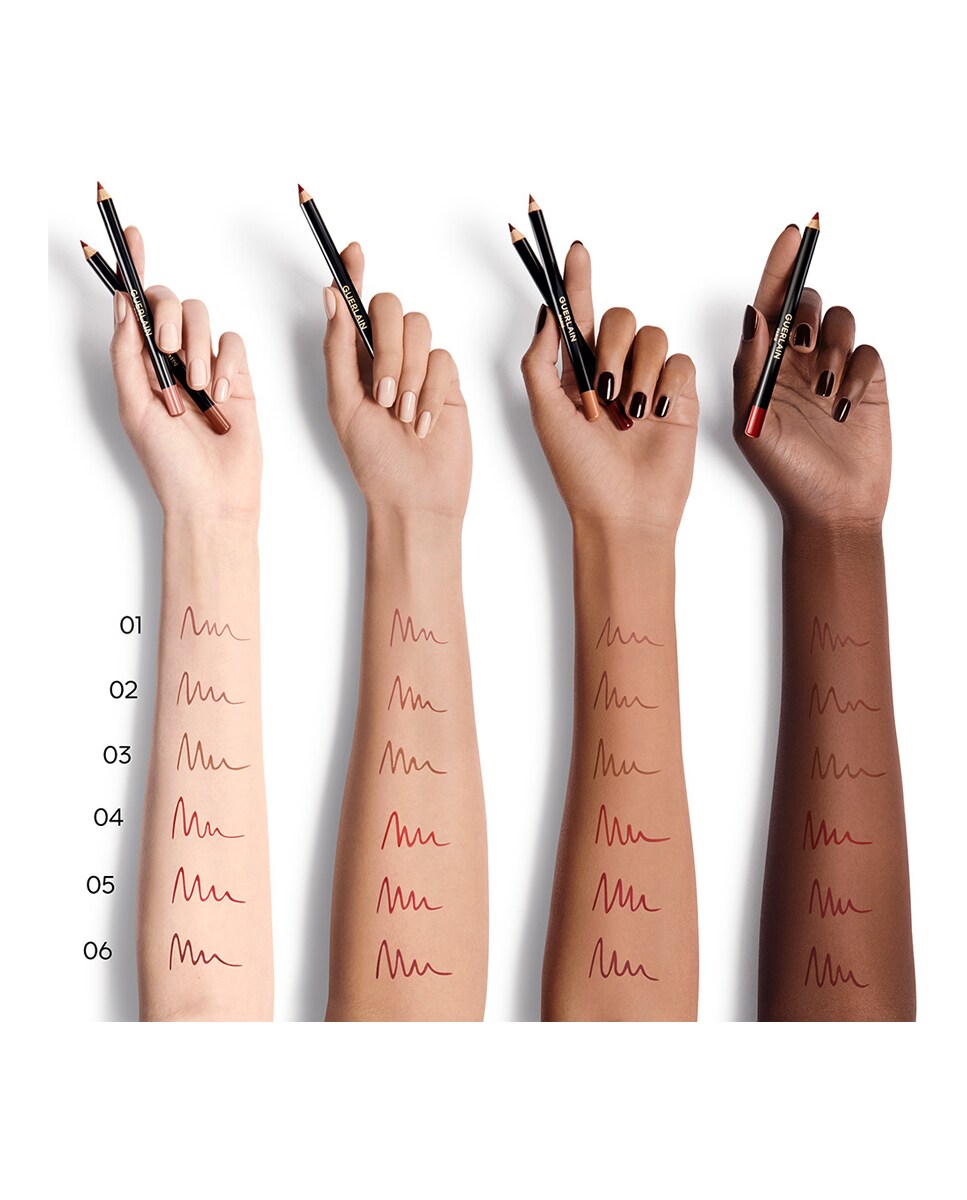 Lápiz de labios Contour G 24 Guerlain Burdeos intenso-4