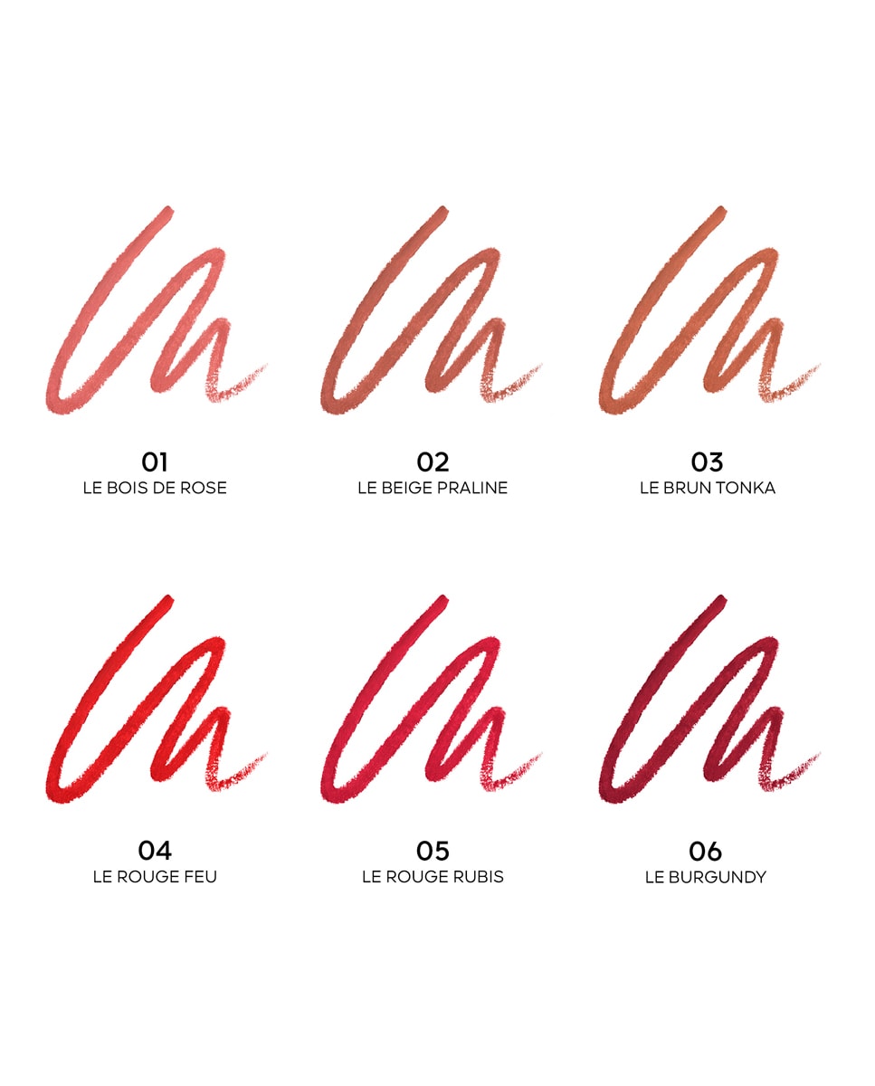 Lápiz de labios Contour G 24 Guerlain Burdeos intenso-5