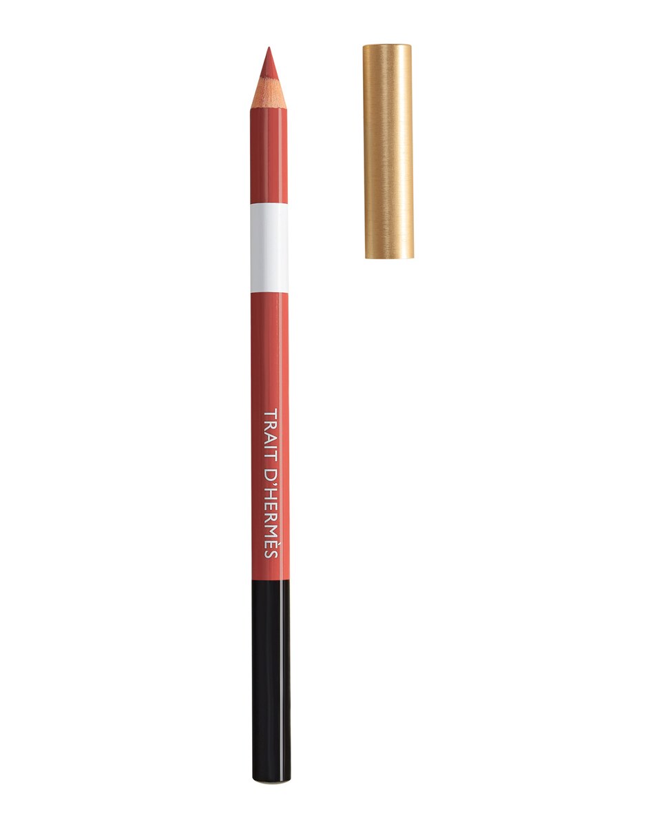 Lápiz de Labios Trait d'Hermès - 24 Rose Tomette 0,9 g 24 Rose Tomette-2