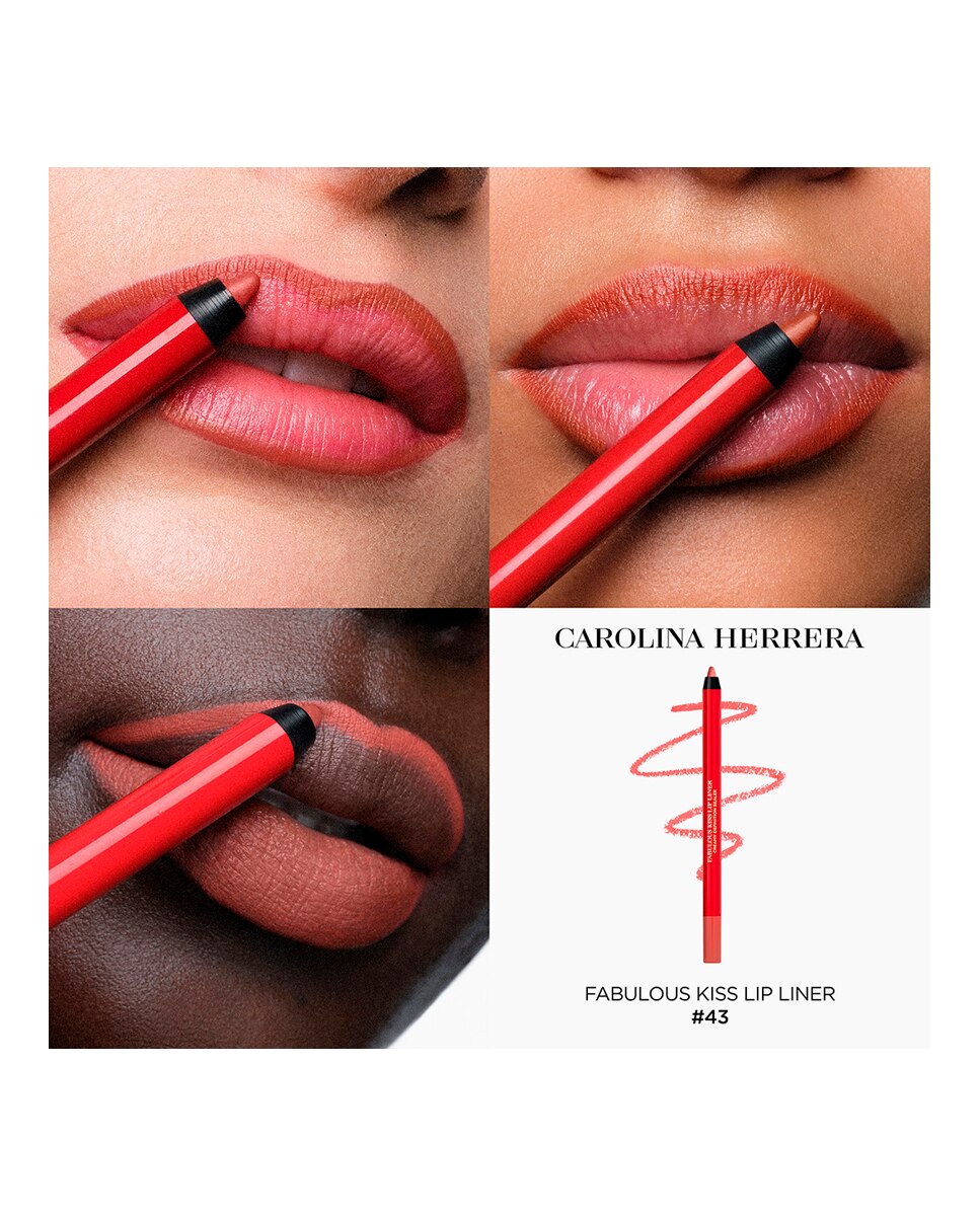 Perfilador De Labios Fabulous Kiss Carolina Herrera - 43 Made To Impress Rose 43 Made To Impress Rose-2