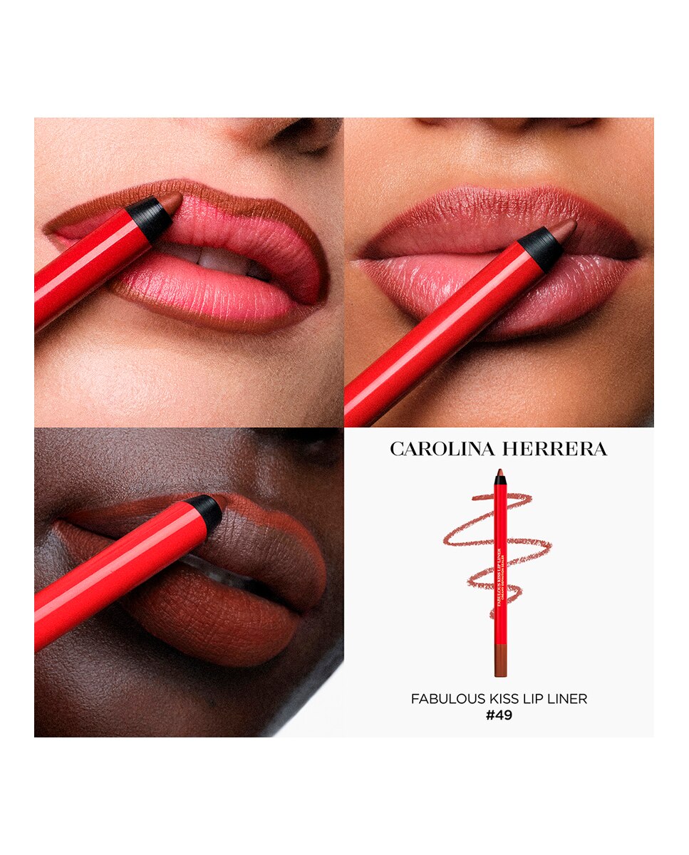 Perfilador De Labios Fabulous Kiss Carolina Herrera - 49 Am I Too Gorgeous Brown 49 Am I Too Gorgeous Brown-2