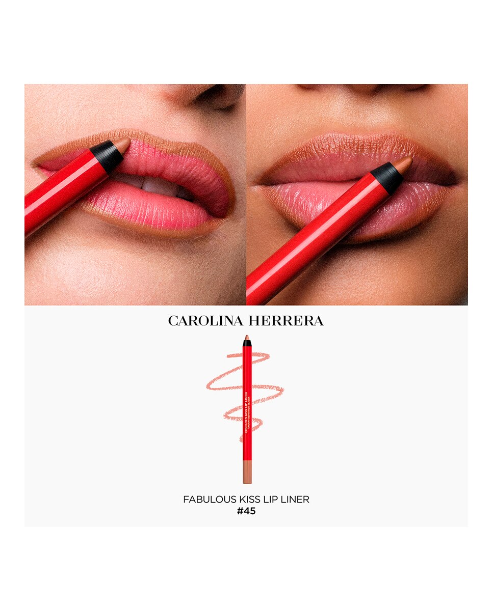 Perfilador De Labios Fabulous Kiss Carolina Herrera - 45 Bold & Loud Beige 45 Bold & Loud Beige-2