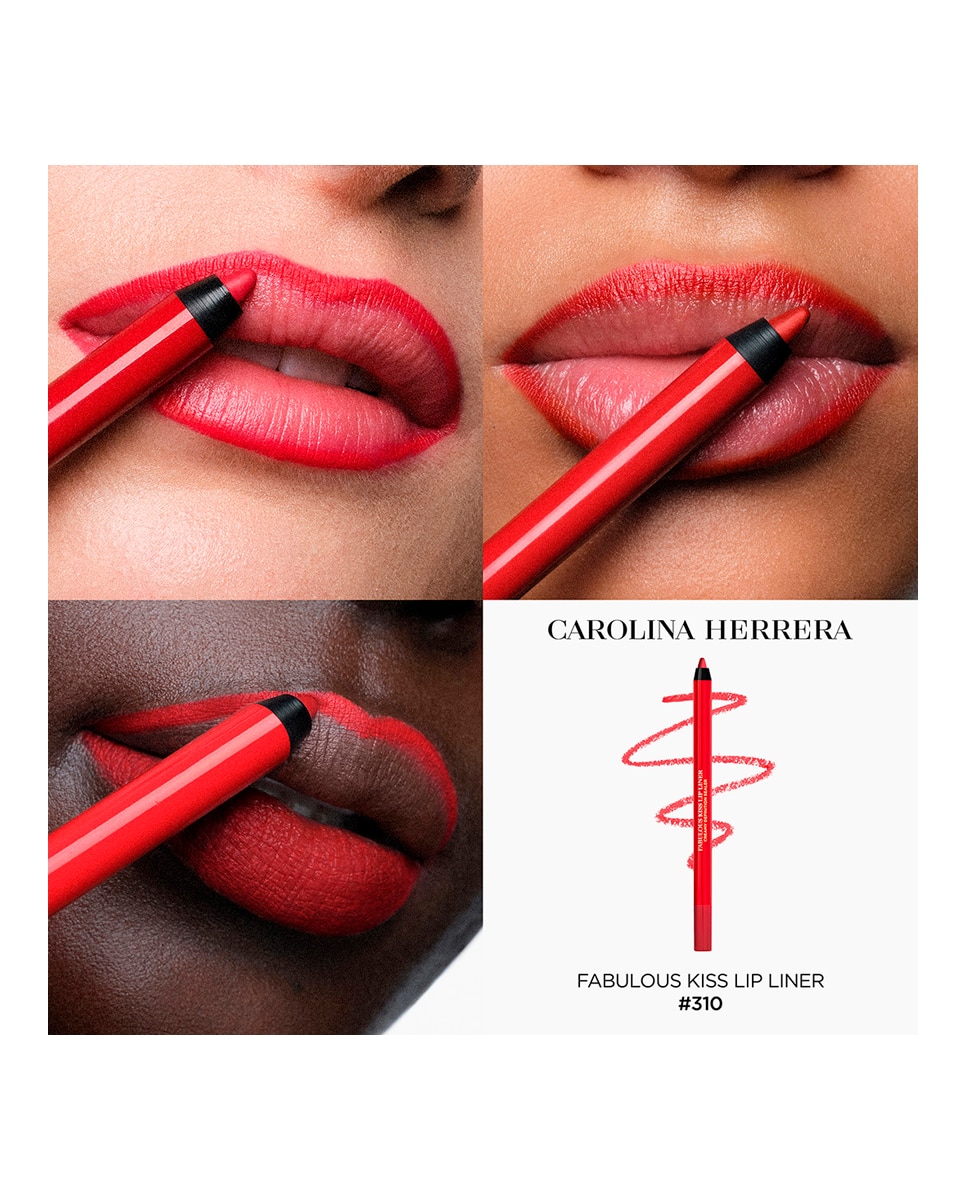 Perfilador De Labios Fabulous Kiss Carolina Herrera - 310 Carolina Red 310 Carolina Red-2