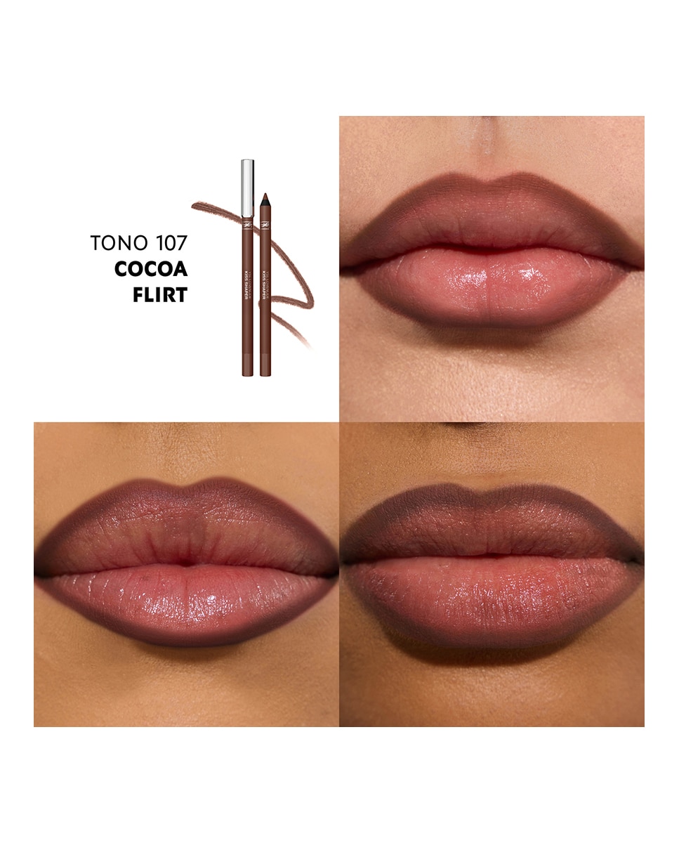 Delineador de Labios Lovenude Kiss Shaper Lip Liner Yves Saint Laurent - SPICY SMOKE SPICY SMOKE-5