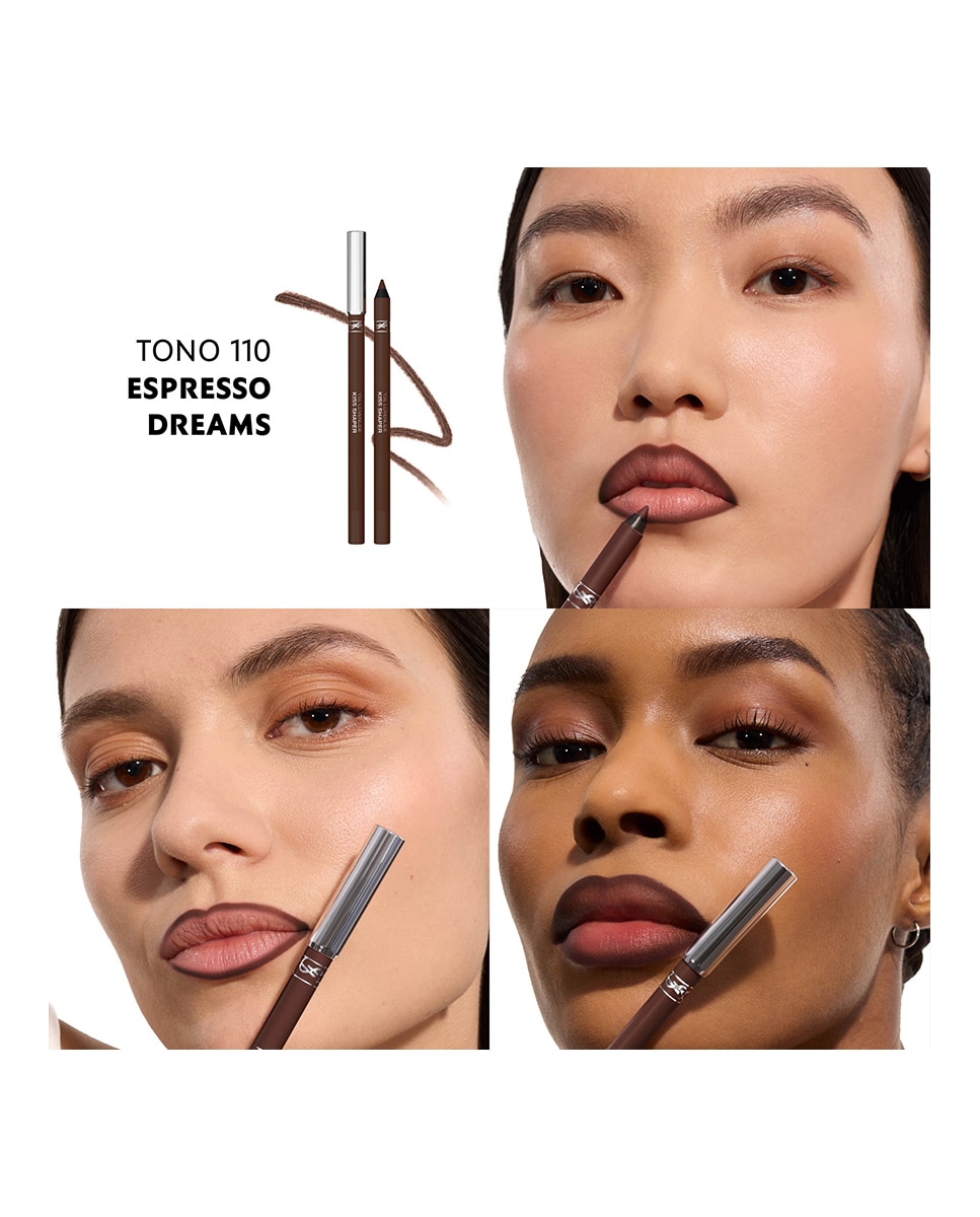 Delineador de Labios Lovenude Kiss Shaper Lip Liner Yves Saint Laurent - SIENNA REBEL SIENNA REBEL-6