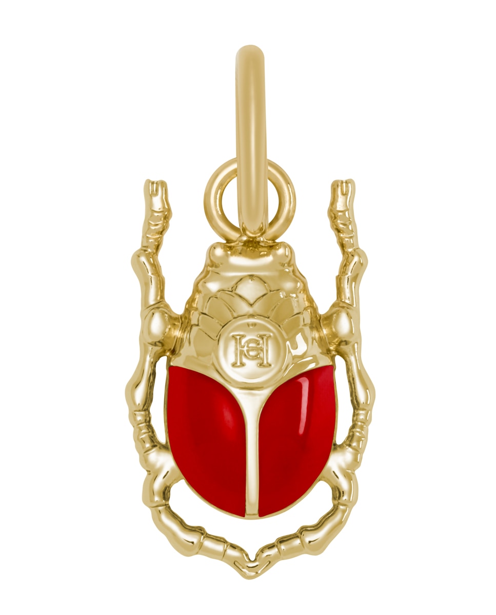 Imagen 0 de Accesorio Amuleto Escarabajo Carolina Herrera Rojo