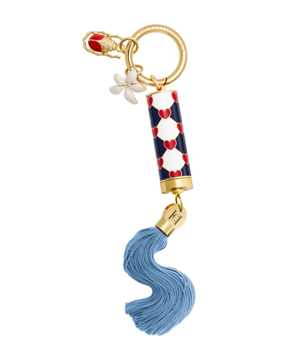 Accesorio Amuleto Escarabajo Carolina Herrera - Rojo Rojo-2