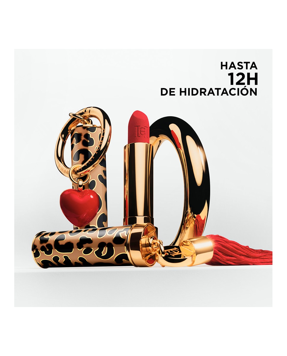 Carcasa Leopardo Para  Barra De Labios Fabulous Kiss Carolina Herrera 3
