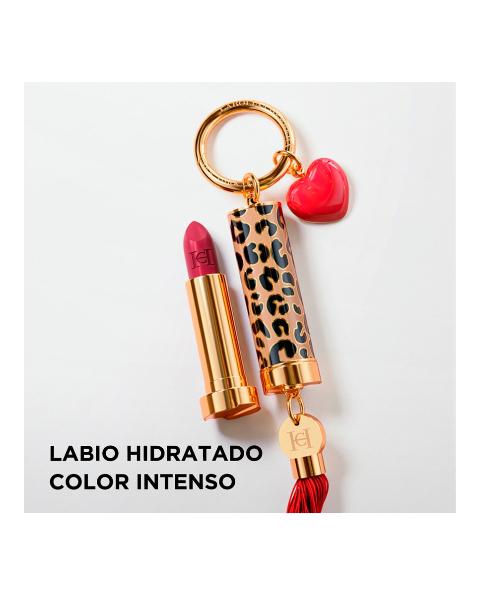 Carcasa Leopardo Para  Barra De Labios Fabulous Kiss Carolina Herrera 4