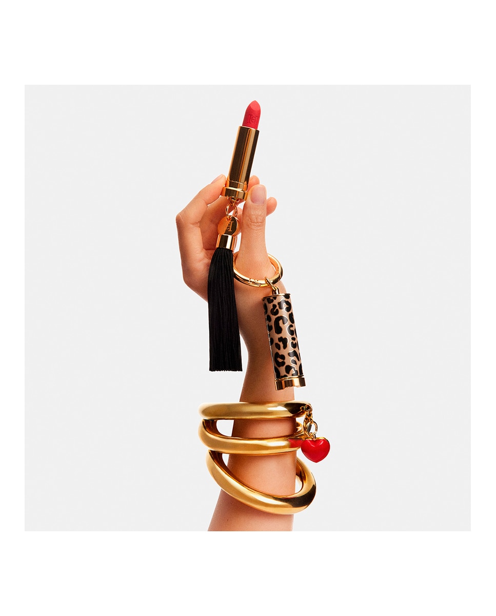Carcasa Leopardo Para  Barra De Labios Fabulous Kiss Carolina Herrera 6