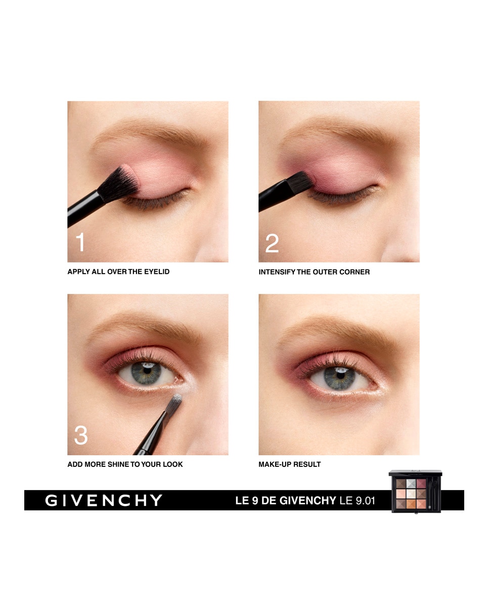 Paleta Sombra de ojos Le 9 Givenchy - N5 WARMEST BURGUNDY N5 WARMEST BURGUNDY-6