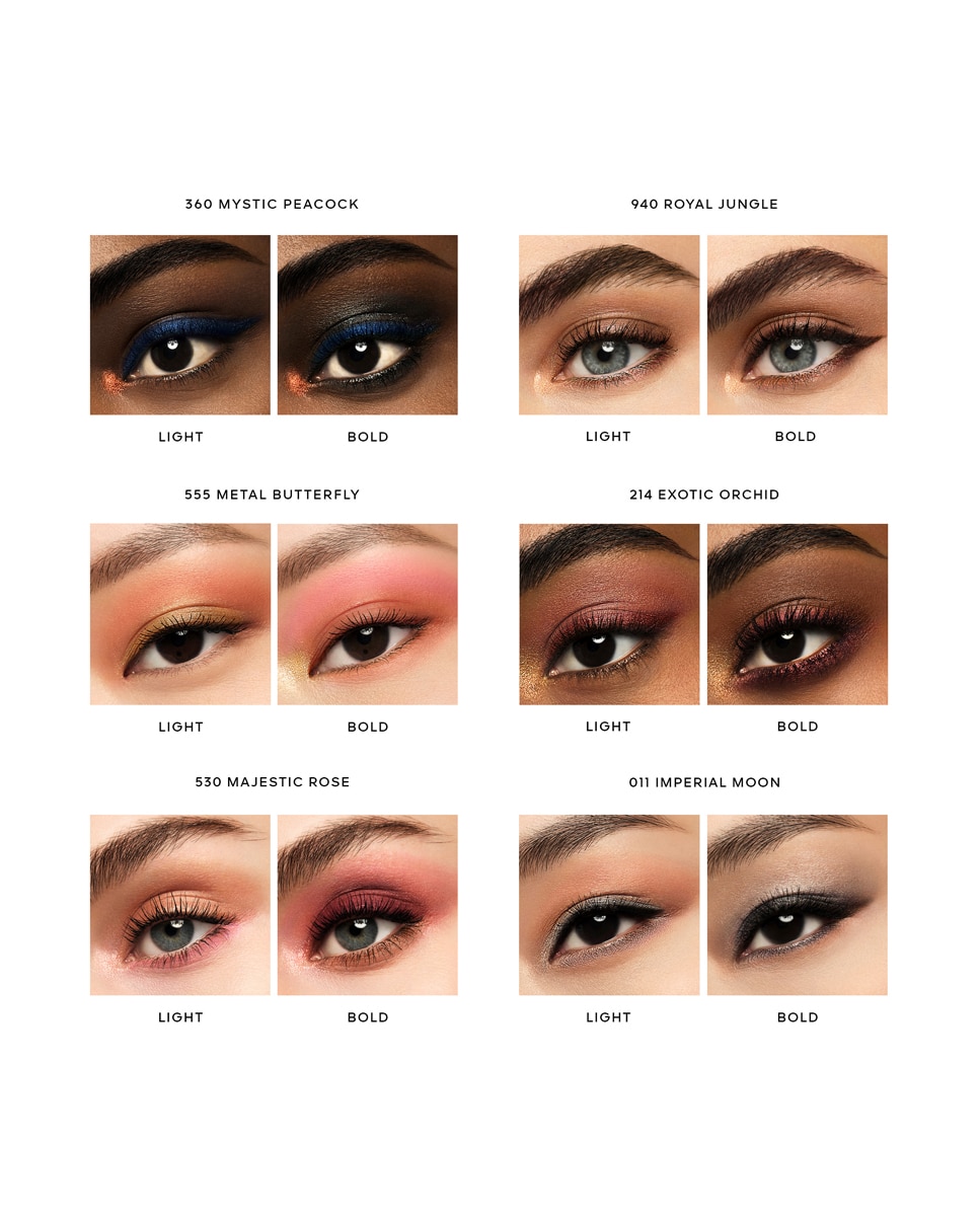 Paleta de Sombras de Ojos En 4 Tonos Ombres G Guerlain - 360 Mystic Peacock 360 Mystic Peacock-7