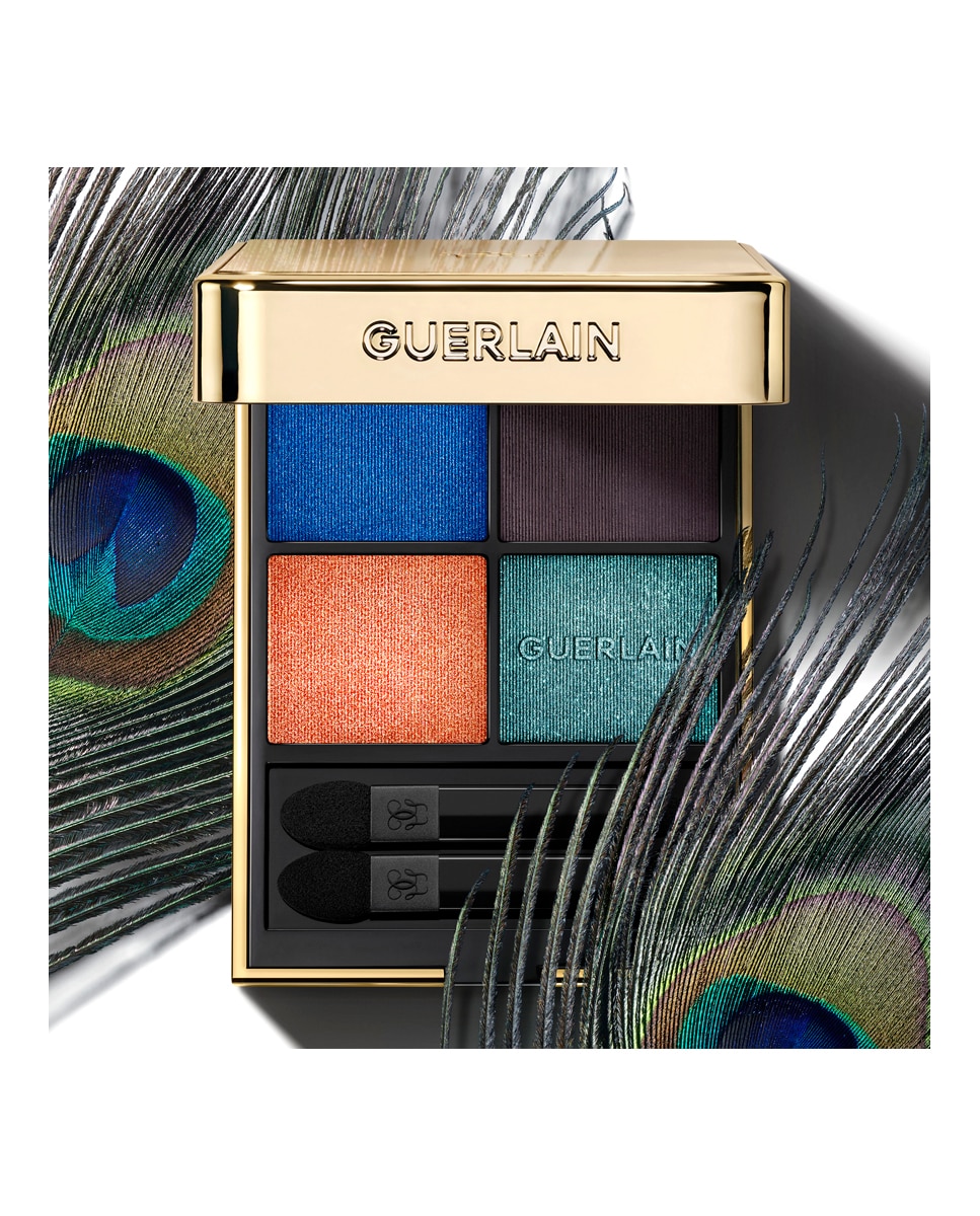 Paleta de Sombras de Ojos En 4 Tonos Ombres G Guerlain - 360 Mystic Peacock 360 Mystic Peacock-10