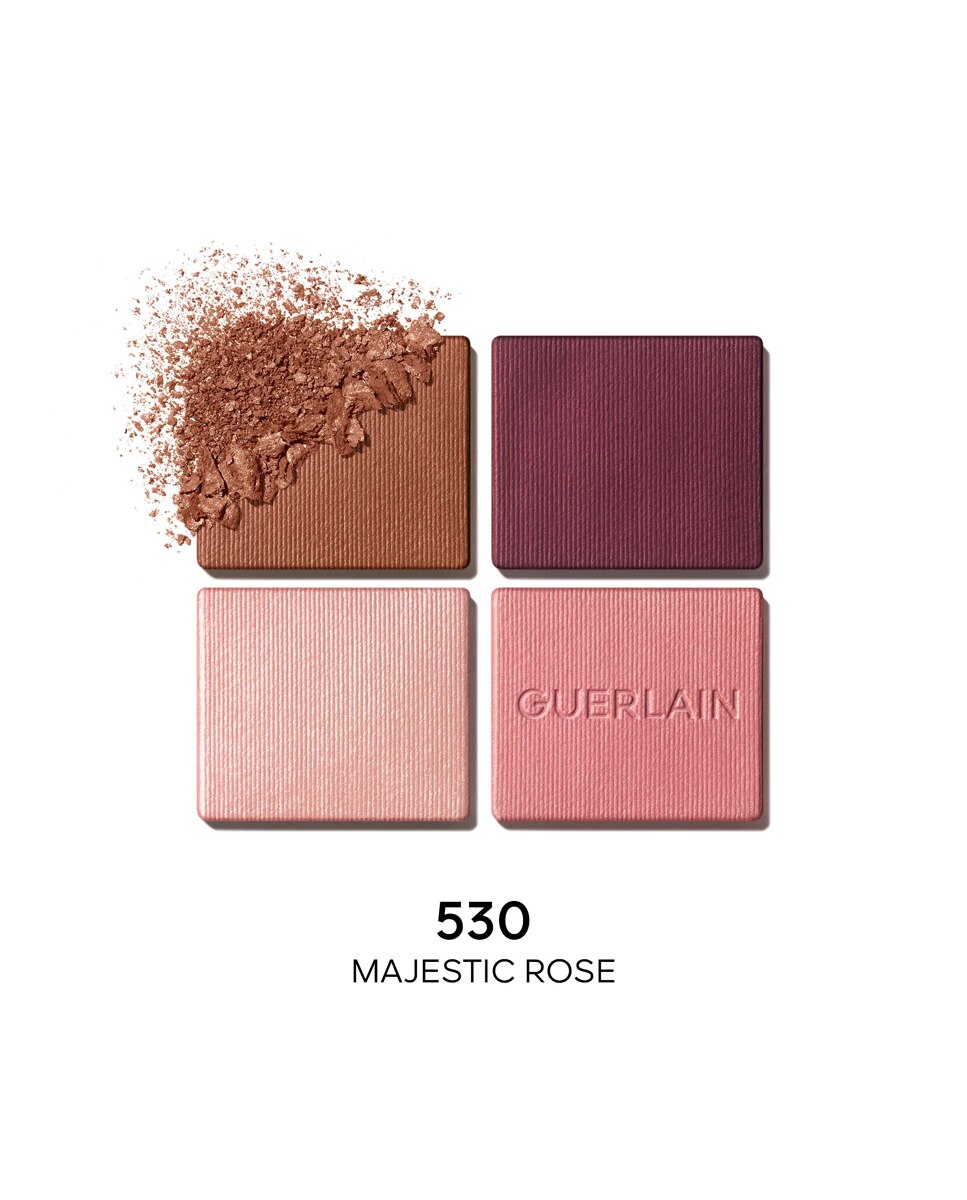Paleta de Sombras de Ojos En 4 Tonos Ombres G Guerlain - 530 Majestic Rose 530 Majestic Rose-2