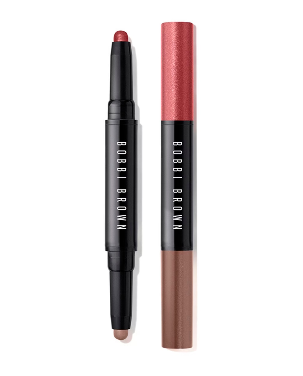Sombras en stick Long Wear Cream Shadow Stick Duos Bobbi Brown - BRONZE PINK AND ESPRESSO BRONZE PINK AND ESPRESSO-2
