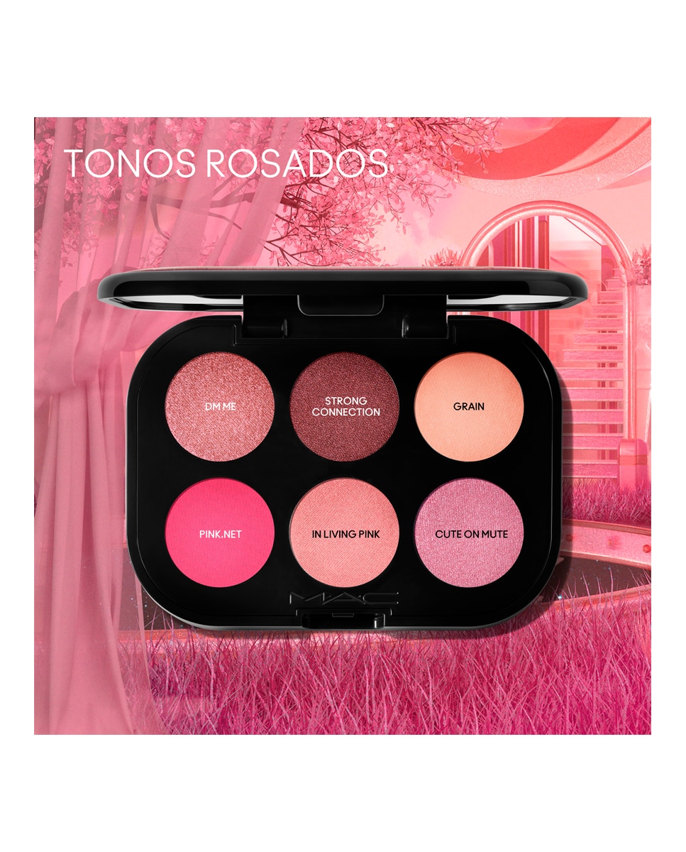 Connect In Colour Eye Shadow Palette Encrypted Kryptonite Paleta de Sombras - Rose Lens Rose Lens-2