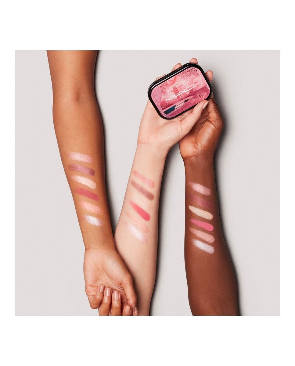 Connect In Colour Eye Shadow Palette Encrypted Kryptonite Paleta de Sombras - Rose Lens Rose Lens-4