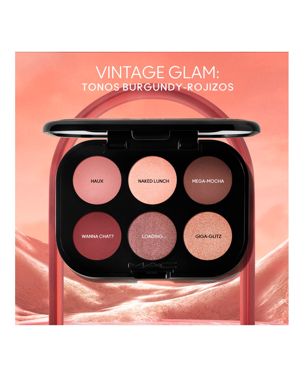 Connect In Colour Eye Shadow Palette Encrypted Kryptonite Paleta de Sombras - Embedded in Burgundy Embedded in Burgundy-2