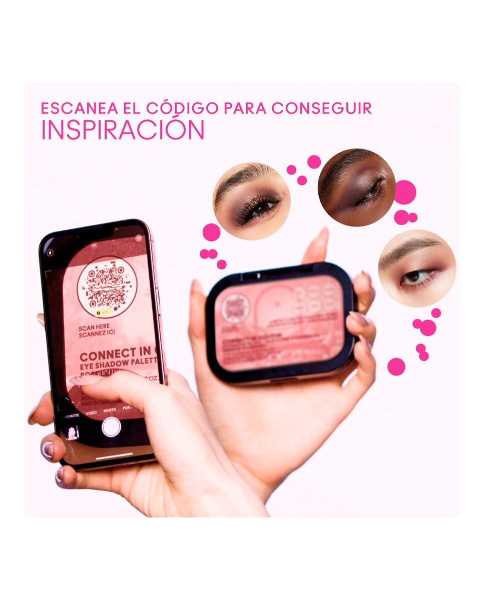 Connect In Colour Eye Shadow Palette Encrypted Kryptonite Paleta de Sombras - Embedded in Burgundy Embedded in Burgundy-8