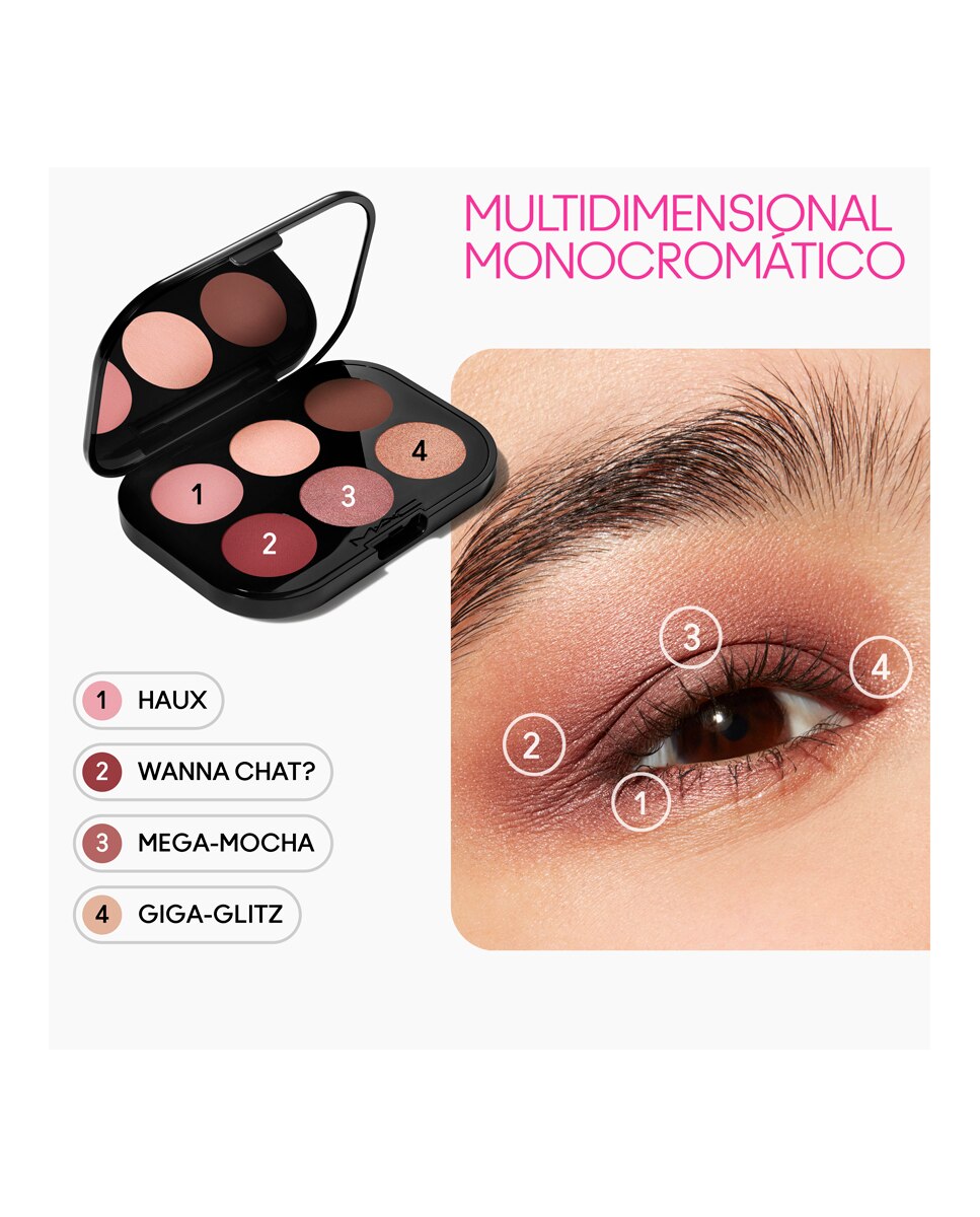 Connect In Colour Eye Shadow Palette Encrypted Kryptonite Paleta de Sombras - Embedded in Burgundy Embedded in Burgundy-9
