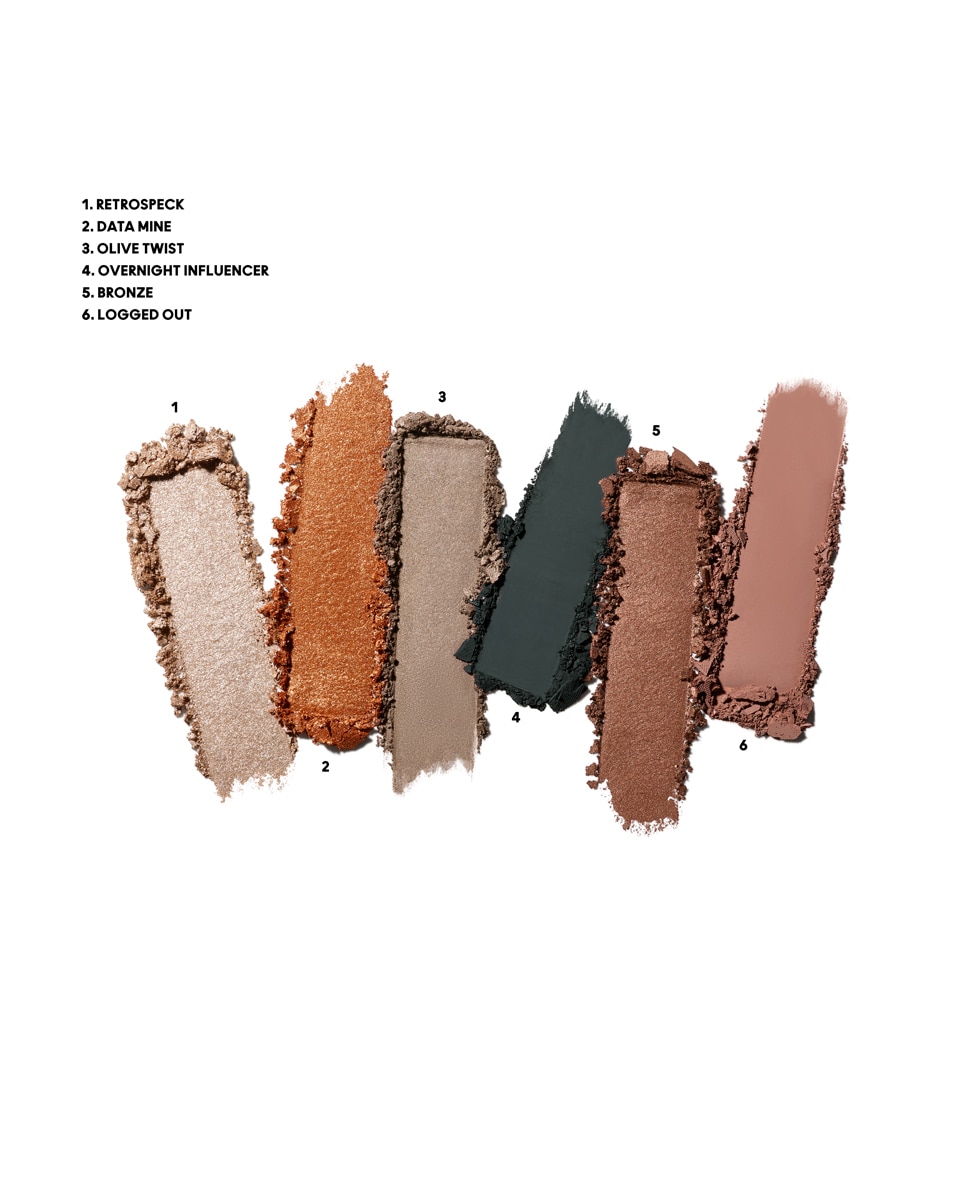 Connect In Colour Eye Shadow Palette Encrypted Kryptonite Paleta de Sombras - Bronze Influence Bronze Influence-4