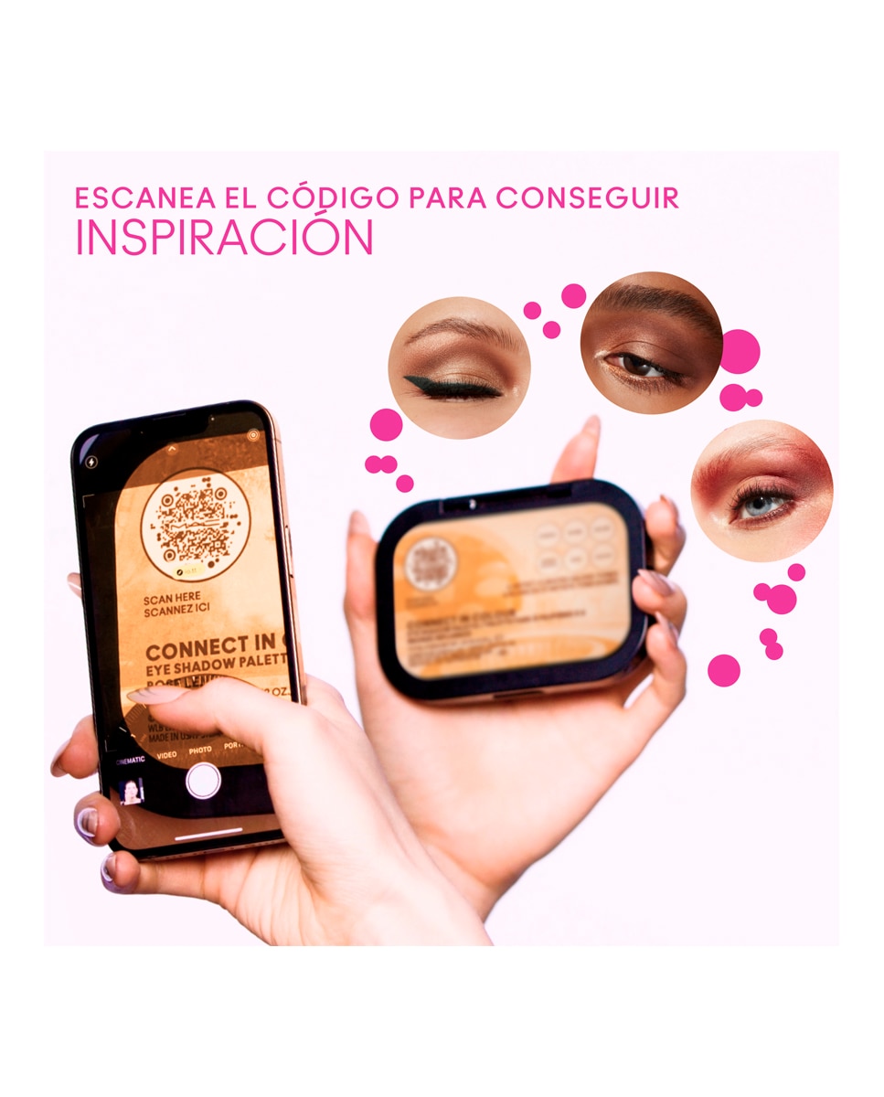 Connect In Colour Eye Shadow Palette Encrypted Kryptonite Paleta de Sombras - Bronze Influence Bronze Influence-9