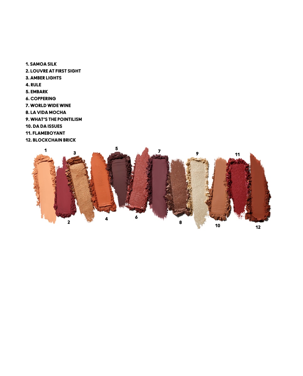 Connect In Colour Eye Shadow Palette Encrypted Kryptonite Paleta de Sombras - Future Flame Future Flame-3