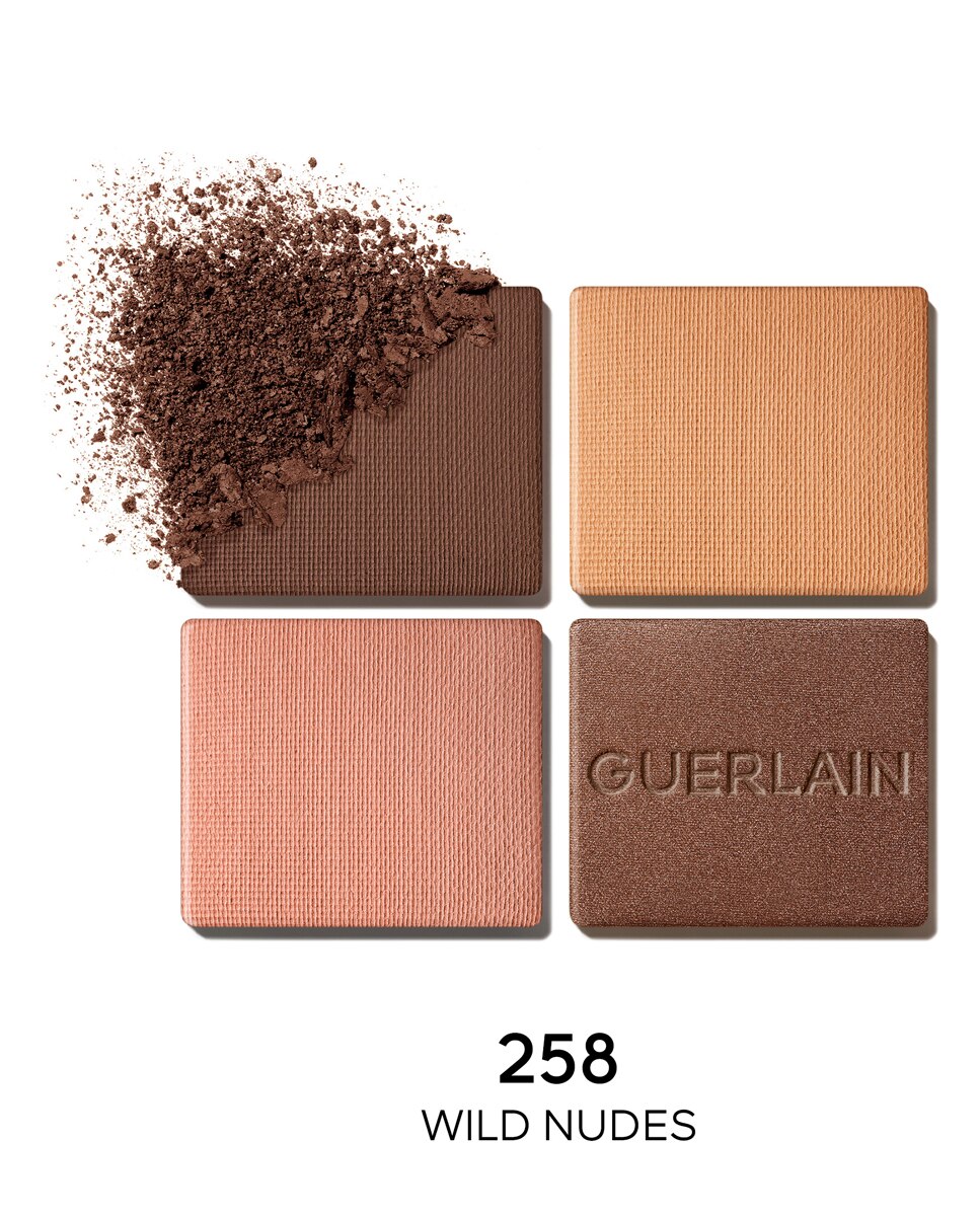 Paleta de Sombras de Ojos En 4 Tonos Ombres G Guerlain - 258 Wild Nudes 258 Wild Nudes-2