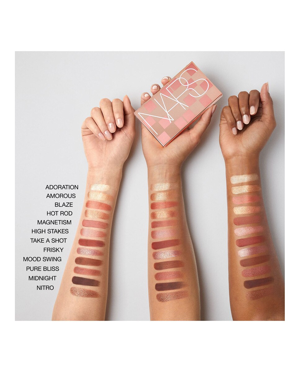 Paleta de sombras Afterglow Nars 4