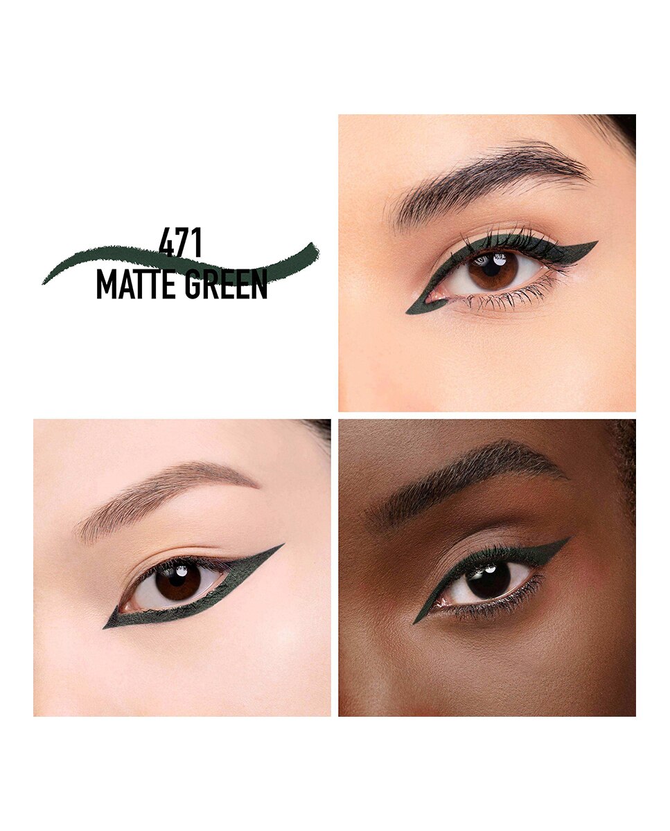 Diorshow Stylo Eyeliner waterproof - duración 24 h - color intenso - 471 Matte Green 471 Matte Green-2