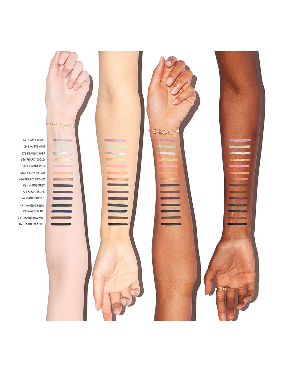 Diorshow Stylo Eyeliner waterproof - duración 24 h - color intenso - 846 Pearly Pink 846 Pearly Pink-3