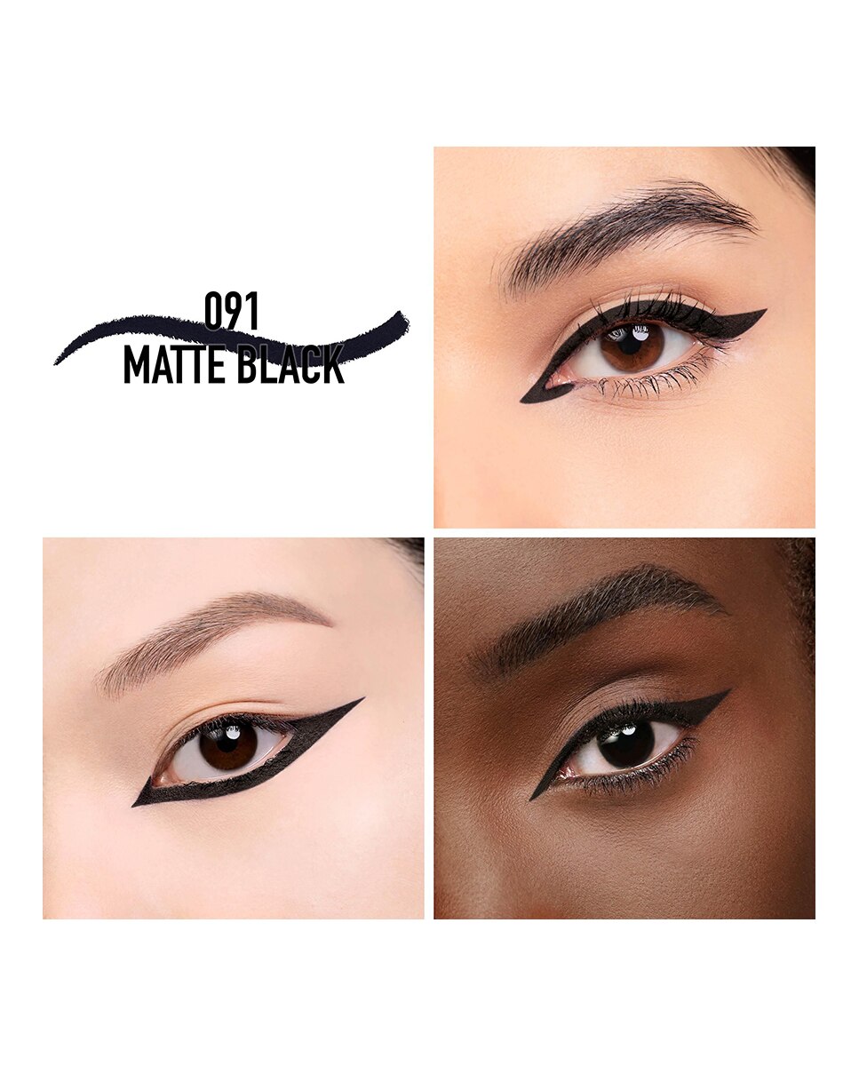 Diorshow Stylo Eyeliner waterproof - duración 24 h - color intenso - 091 Matte Black 091 Matte Black-2
