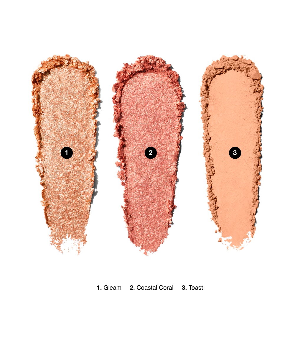 Paleta Sombra de Ojos Essential Eye Shadow Trios Bobbi Brown - SOFT CORAL 6 g SOFT CORAL-3