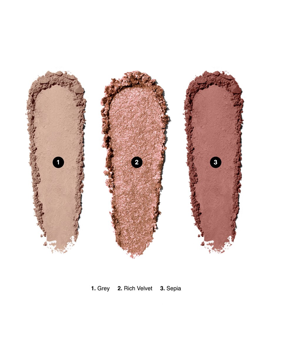 Paleta Sombra de Ojos Essential Eye Shadow Trios Bobbi Brown - SMOKEY PLUM 6 g SMOKEY PLUM-3