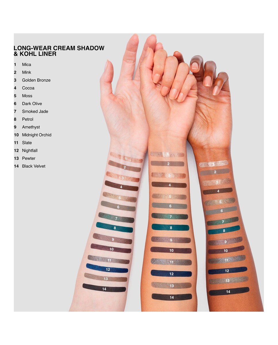 Sombra y delineador de ojos Long-Wear Cream Bobbi Brown AMETHY-7