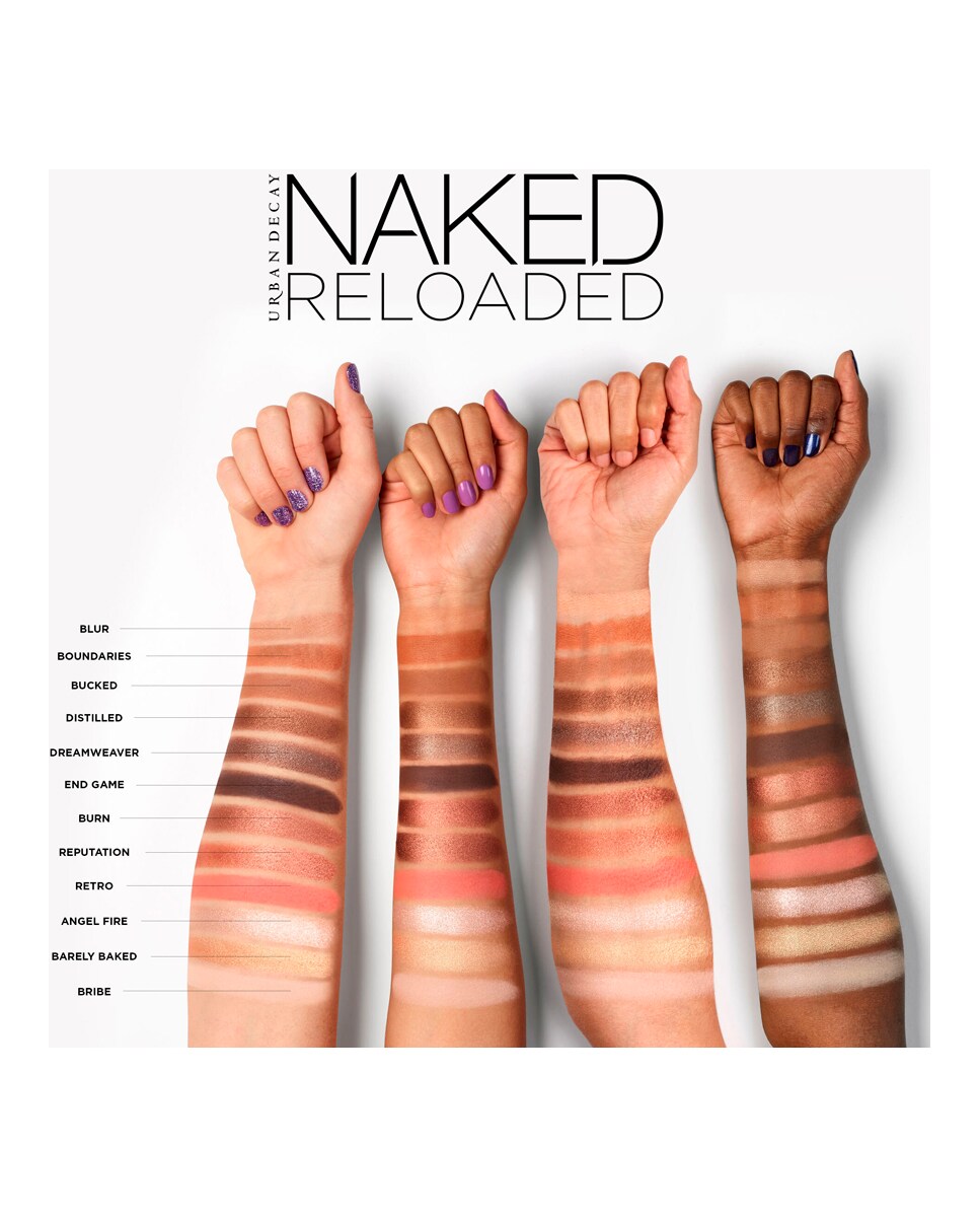 Paleta de sombra de ojos Eye Shadow Naked Reloaded 1 Urban Decay 7