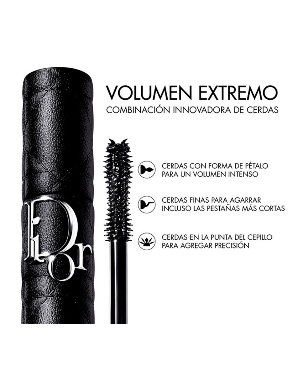 Diorshow Overvolume Máscara de pestañas efecto volumen extremo - duración 24 h y definición pestaña a pestaña - 090 Overblack 090 Overblack-4