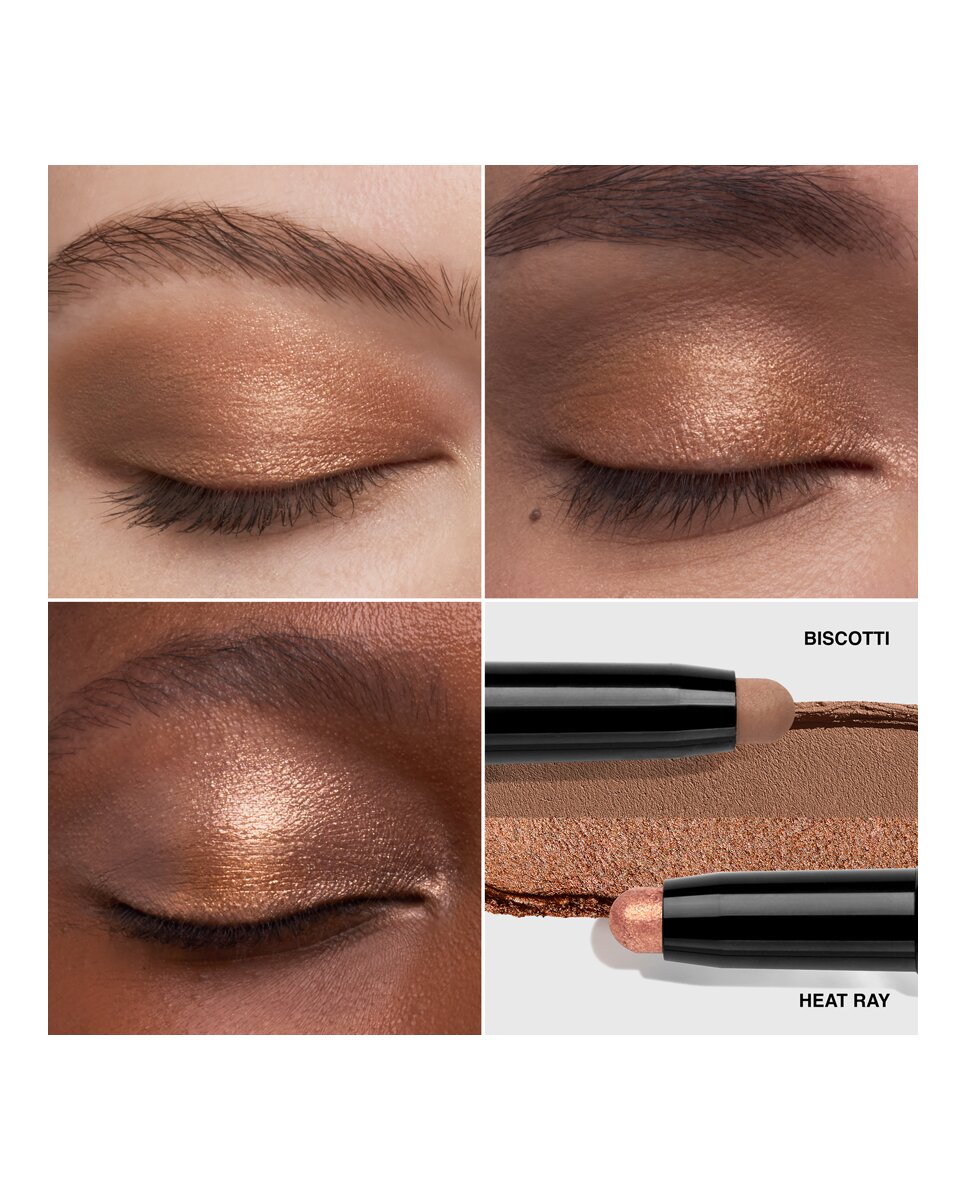 Sombras en stick Long Wear Cream Shadow Stick Duos Bobbi Brown - HEAT RAY/BISCOT HEAT RAY/BISCOT-3
