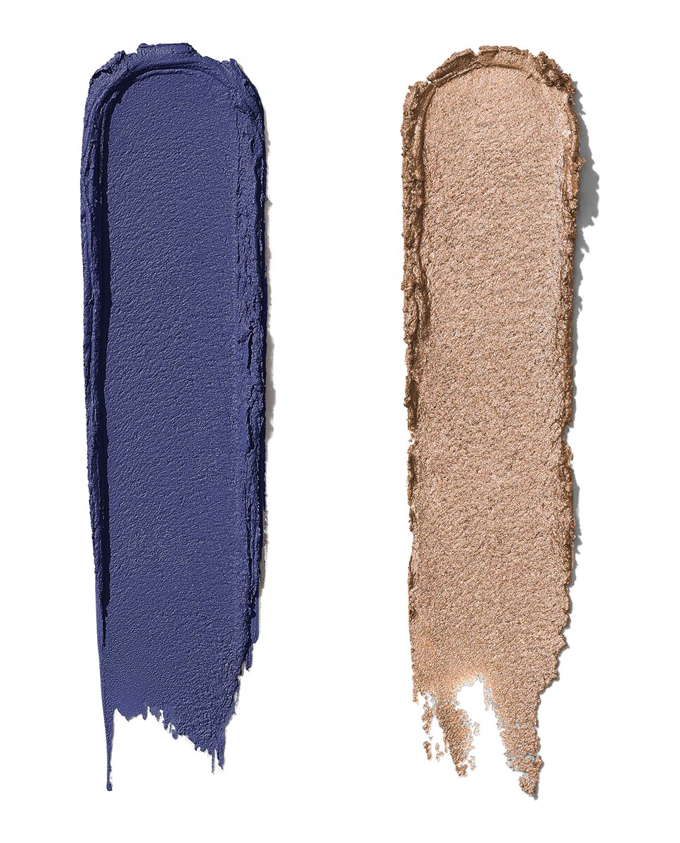 Sombras en stick Long Wear Cream Shadow Stick Duos Bobbi Brown - SILK/RICH NAVY SILK/RICH NAVY-2