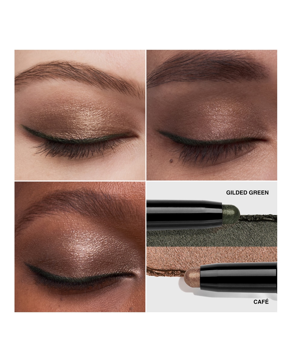 Sombras en stick Long Wear Cream Shadow Stick Duos Bobbi Brown - CAFE/GILDED GRE CAFE/GILDED GRE-3