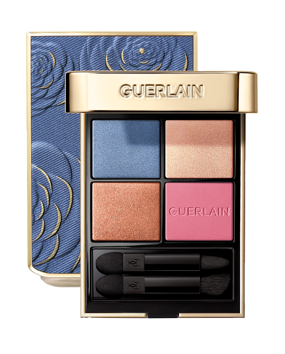Imagen 0 de Ombres G Denim Blossom Sombras de ojos en 4 tonos Guerlain