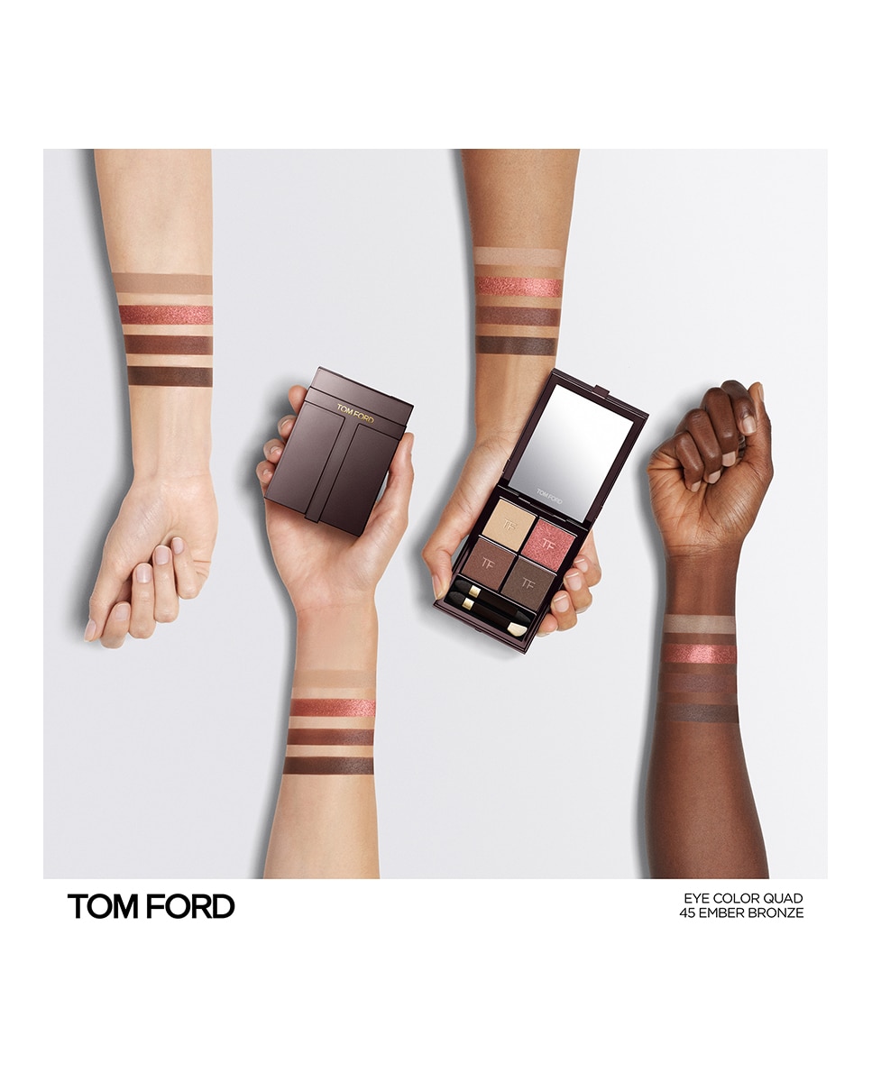 Imagen 3 de Paleta de sombras Runway Eye Color Quad Crème Tom Ford - EMBER BRONZE EMBER BRONZE
