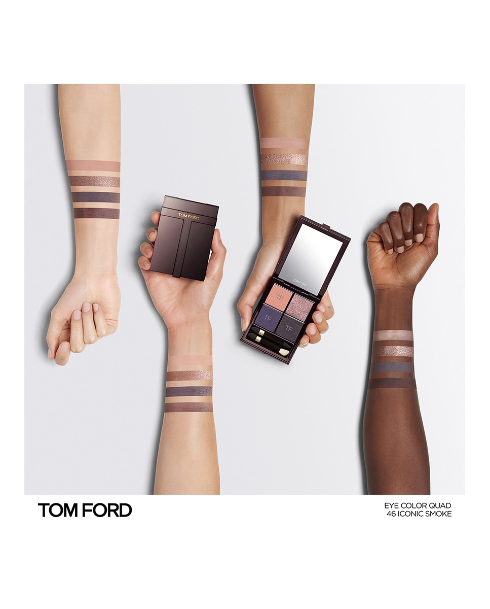 Paleta de sombras Runway Eye Color Quad Crème Tom Ford - ICONIC SMOKE ICONIC SMOKE-3