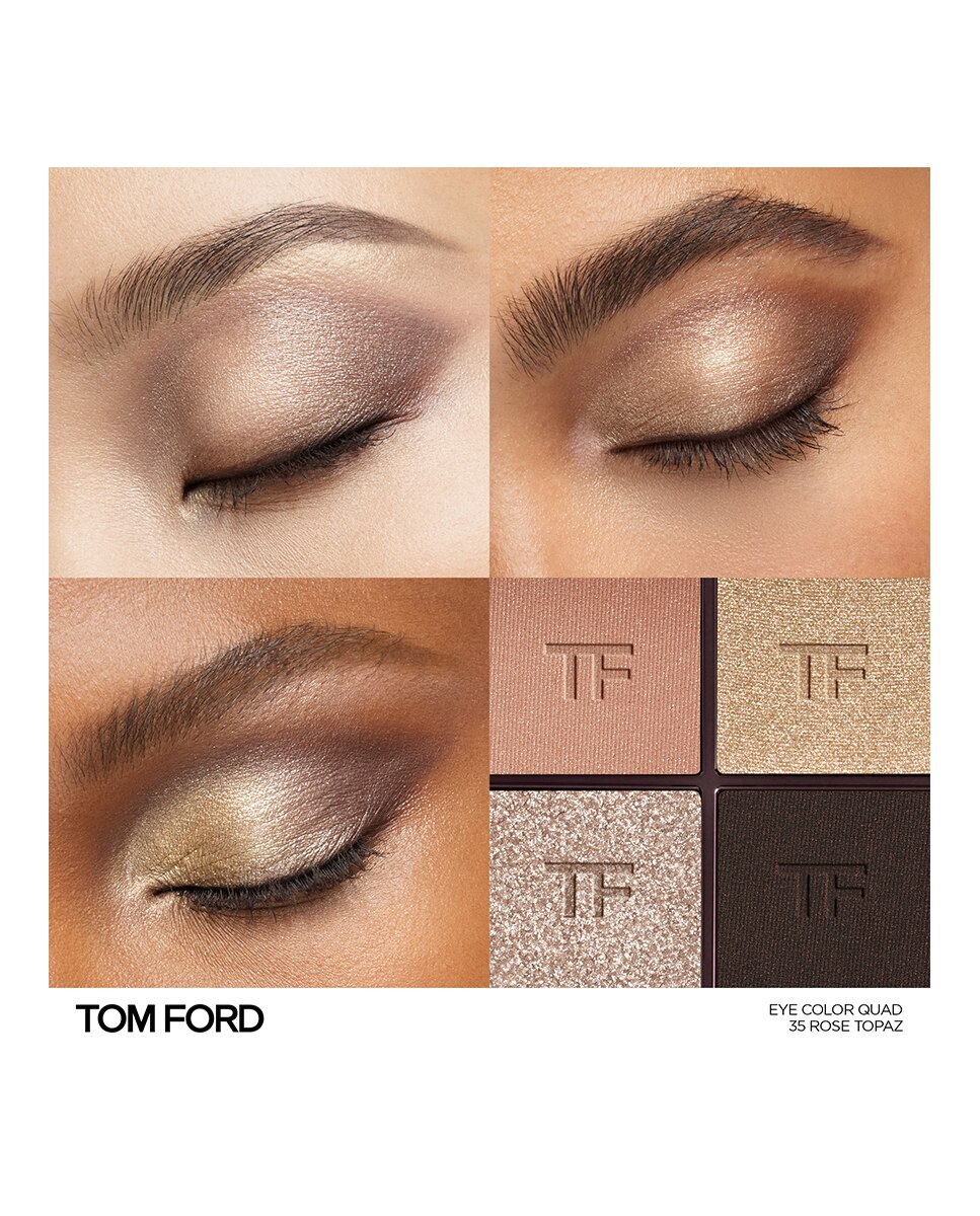 Paleta de sombras Runway Eye Color Quad Crème Tom Ford - ROSE TOPAZ ROSE TOPAZ-2