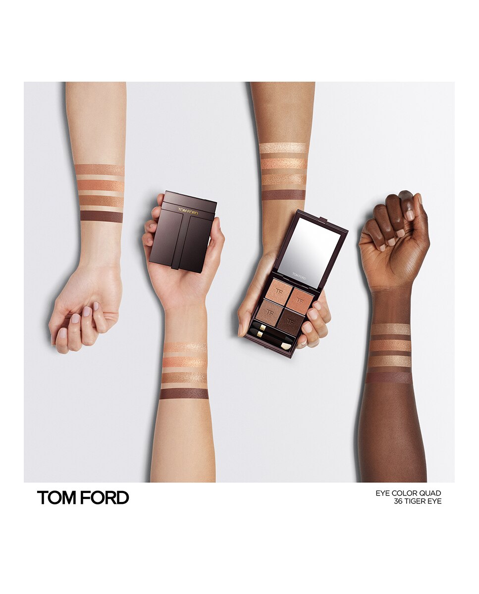 Paleta de sombras Runway Eye Color Quad Crème Tom Ford - TIGER EYE TIGER EYE-3