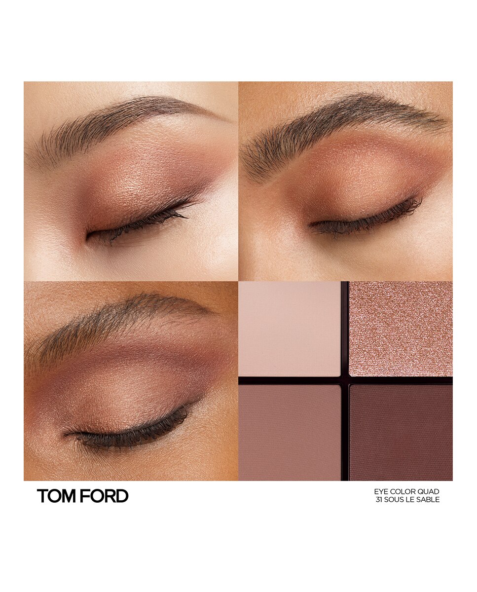 Paleta de sombras Runway Eye Color Quad Crème Tom Ford - SOUS LE SABLE SOUS LE SABLE-2