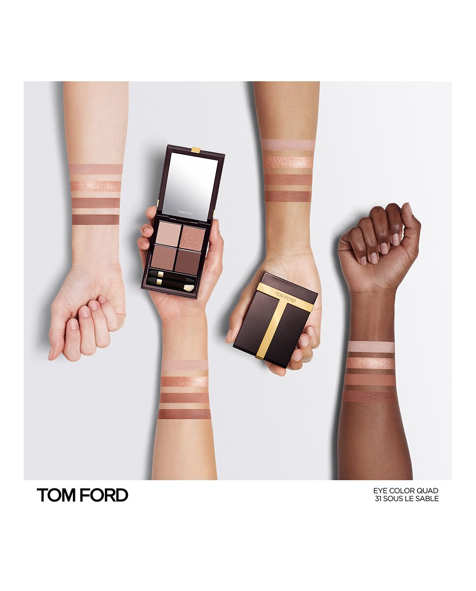 Paleta de sombras Runway Eye Color Quad Crème Tom Ford - SOUS LE SABLE SOUS LE SABLE-3